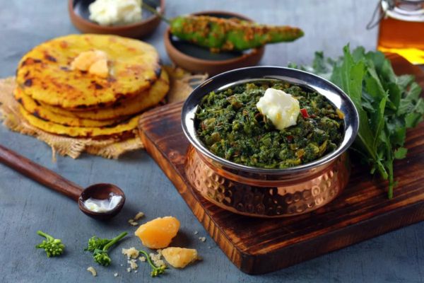 Sarson ka saag banane ka tarika