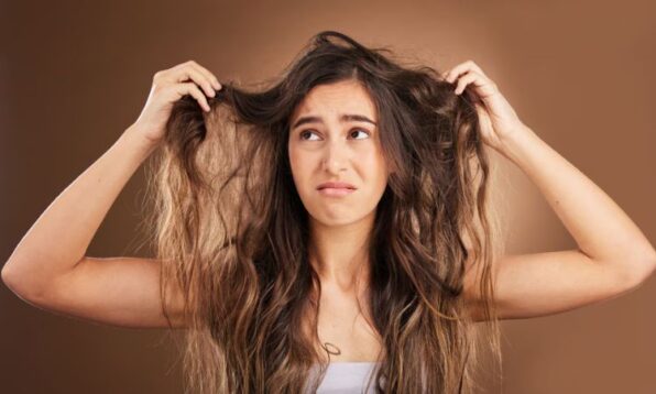 frizzy hair treatment at home