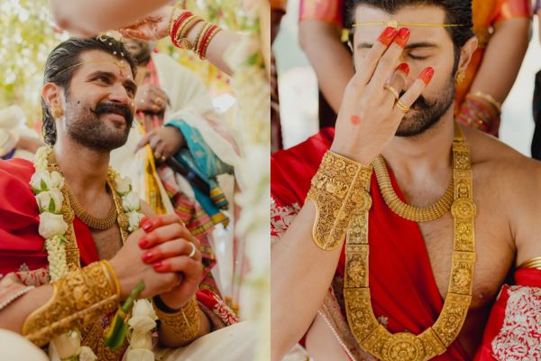 Rashmika Mandanna-Vijay Deverakonda wedding looks