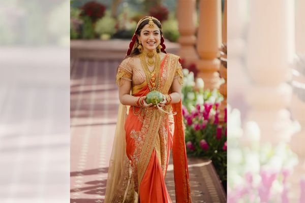 Rashmika Mandanna and Vijay Deverakondas heritage wedding jewellery 