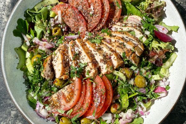 how to make healthy salad