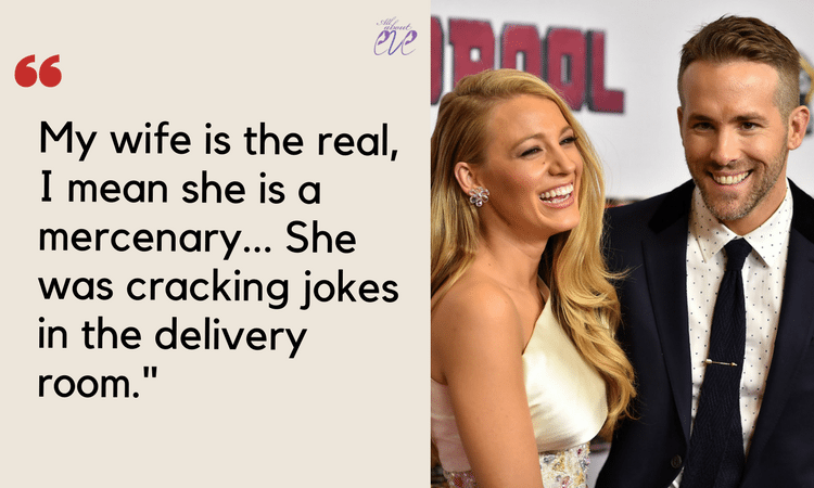 Ryan reynolds quotes about blake lively