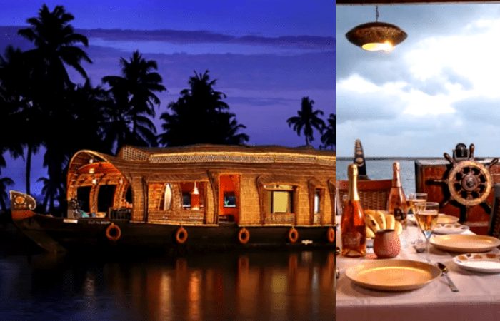 Houseboat in Kerala backwaters