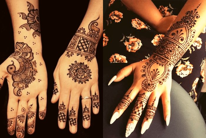 minimalist mehendi designs