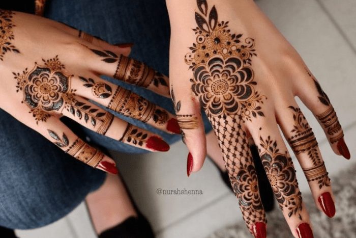 minimalist mehendi designs