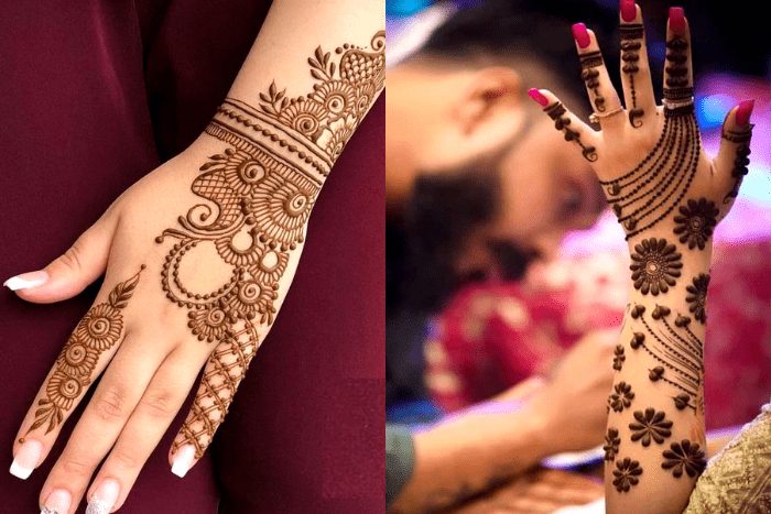 minimalist mehendi designs