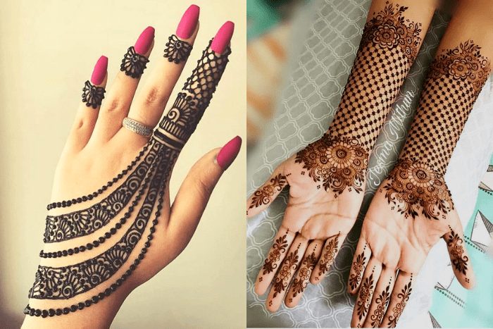 minimalist mehendi designs