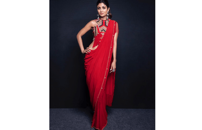unique saree styles