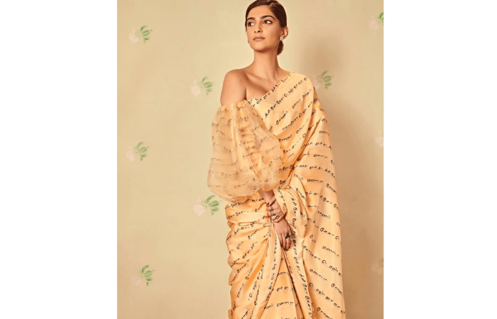 different saree styles