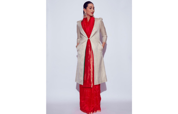 how to style a saree