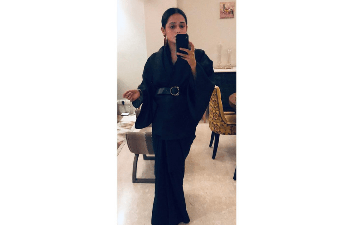 different saree styles
