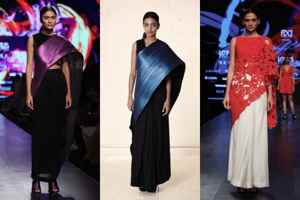 brands for pre-draped sarees