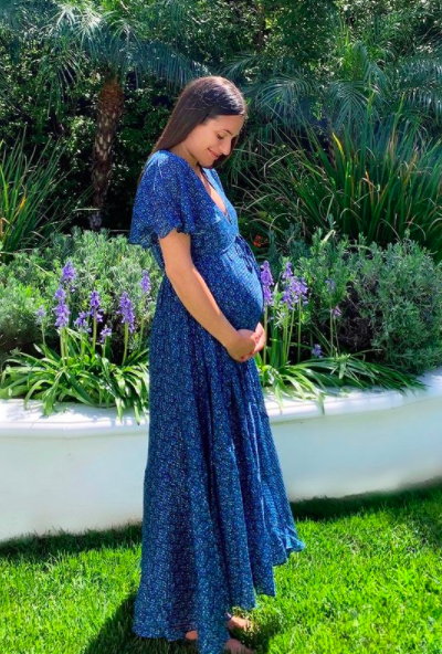 celeb maternity looks from 2020