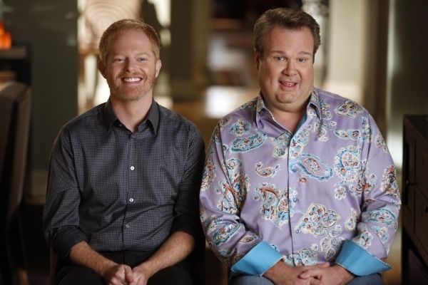 Mitch and Cam in a still from Modern Family