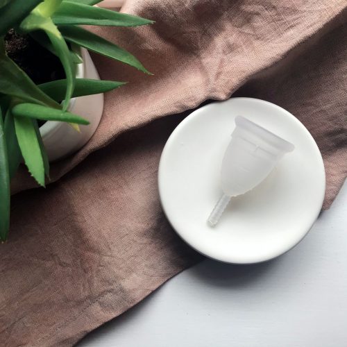 using a menstrual cup