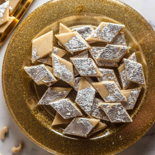 kaju katli no sugar recipe