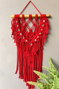 macrame wall hanging