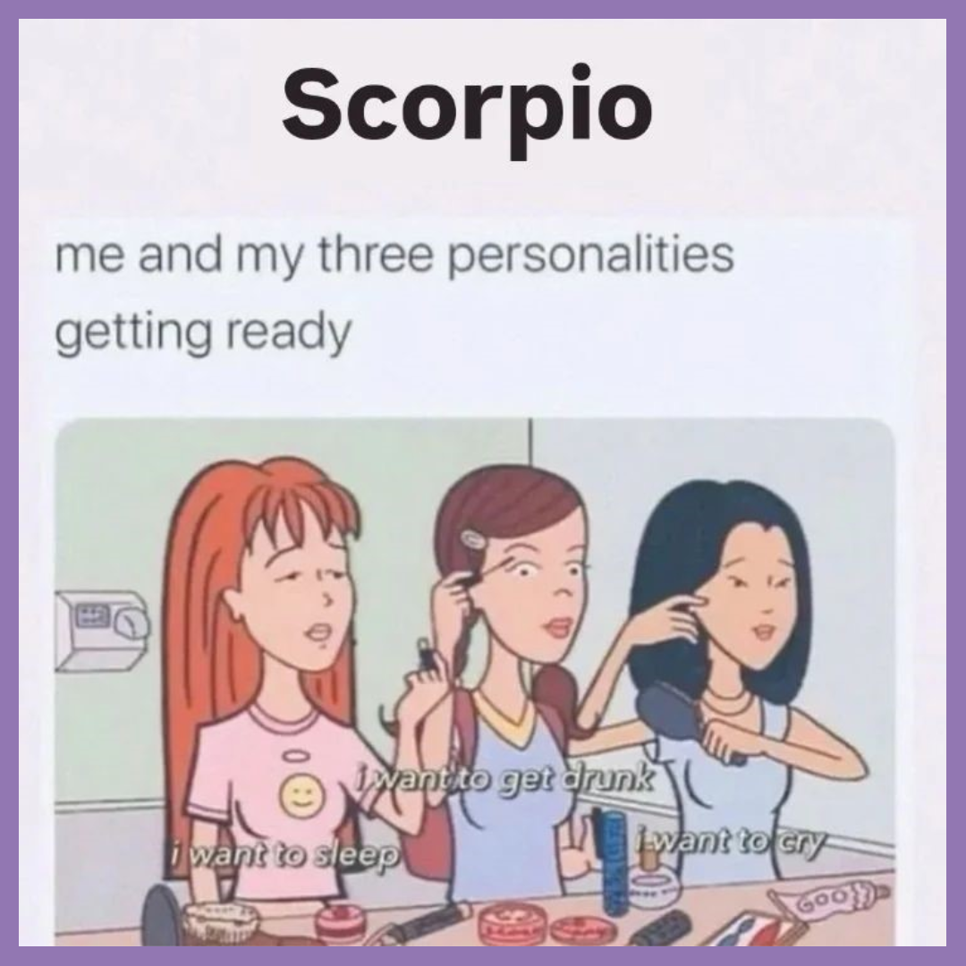 funny Scorpio memes