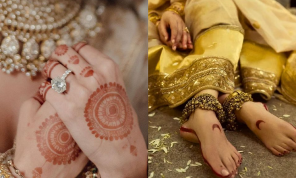 minimalist bridal mehendi designs