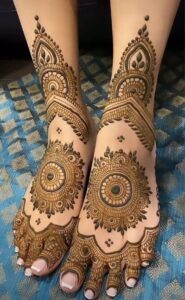 arabic mehendi design images for feet