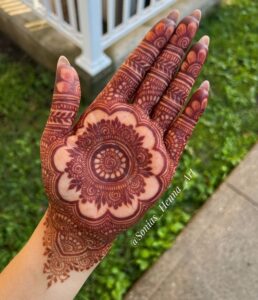 arabic mehendi designs for brides