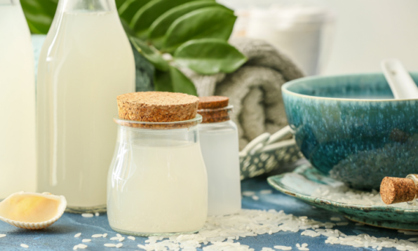 rice water for skin lightening