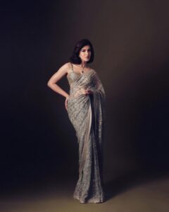 Shanaya Kapoor saree