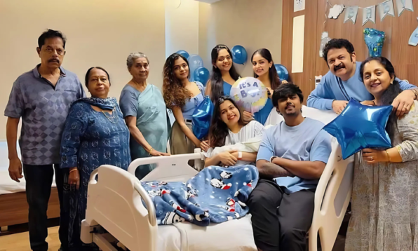 diya krishna delivery video