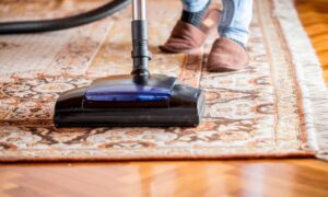 how to clean rugs at home