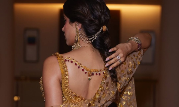 trending blouse back designs