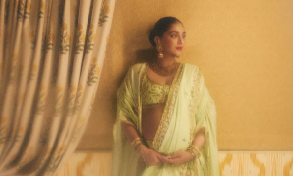 bollywood baby shower looks