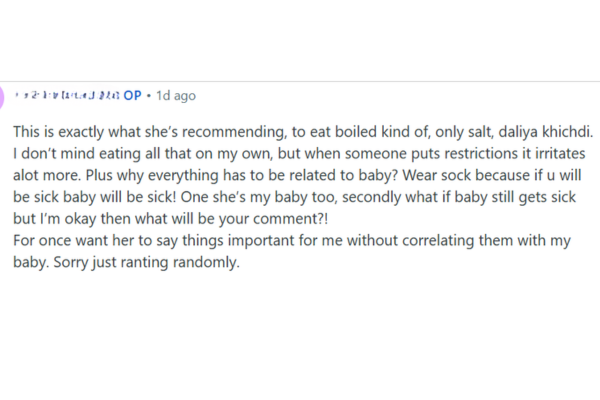 Indian traditions for new mothers